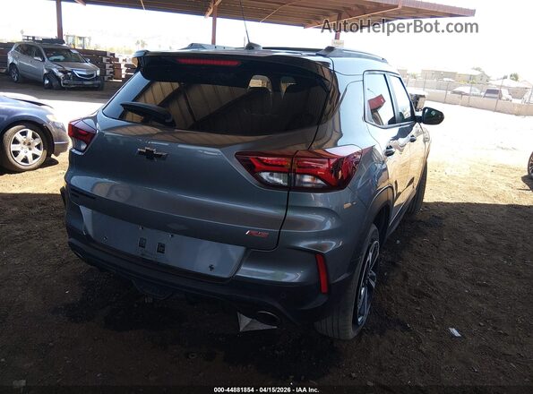 KL79MUSL6MB053111 2021 CHEVROLET TRAILBLAZER Gray Trasero derecho
