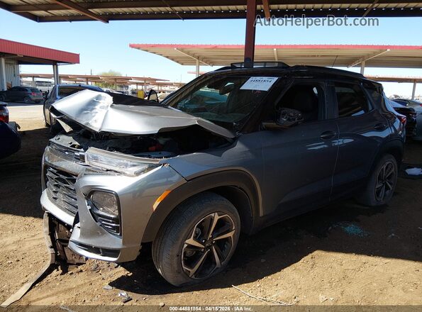 KL79MUSL6MB053111 2021 CHEVROLET TRAILBLAZER Gray 