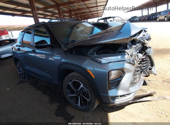 KL79MUSL6MB053111 2021 CHEVROLET TRAILBLAZER Gray 