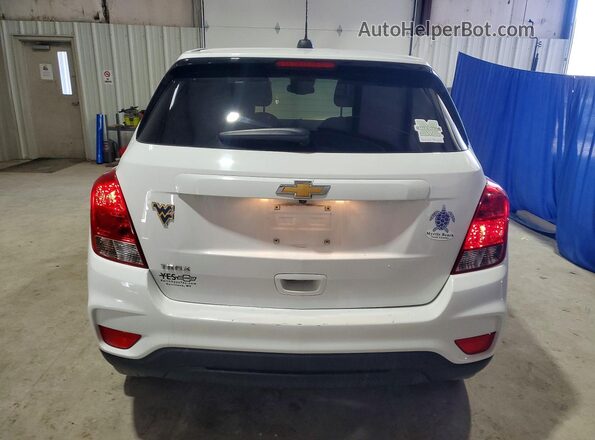 KL7CJKSB4LB322862 2020 CHEVROLET TRAX Белый Вид сзади