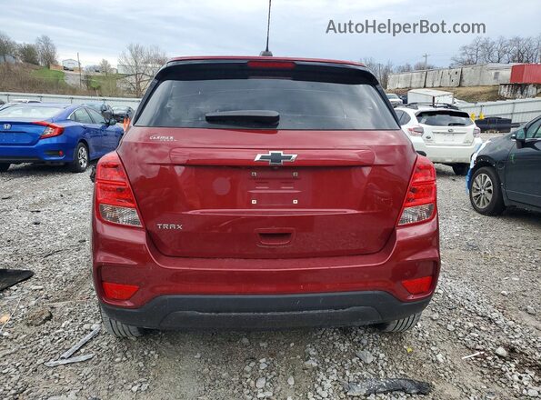 KL7CJKSB5MB314271 2021 CHEVROLET TRAX Burgundy 