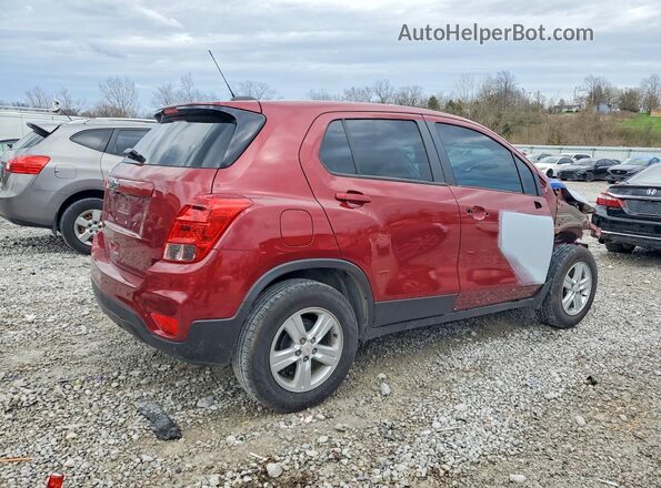 KL7CJKSB5MB314271 2021 CHEVROLET TRAX Burgundy 
