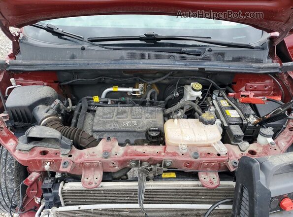 KL7CJKSB5MB314271 2021 CHEVROLET TRAX Burgundy 
