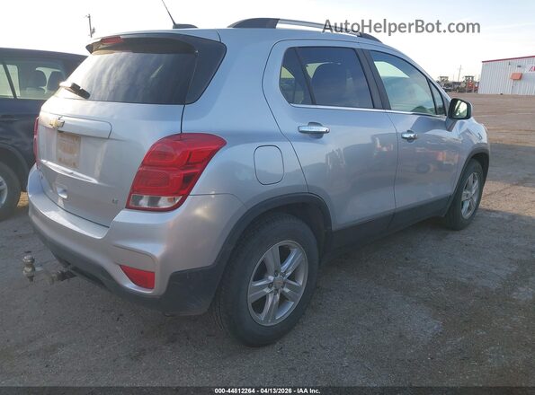 KL7CJLSB0JB715356 2018 CHEVROLET TRAX Silver 