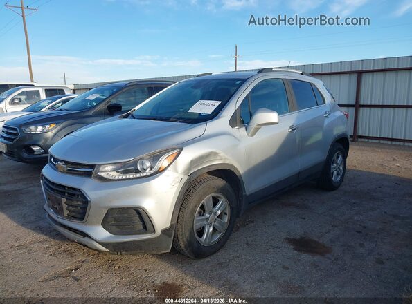 KL7CJLSB0JB715356 2018 CHEVROLET TRAX Silver 