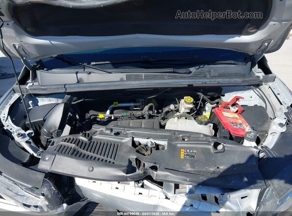KL7CJLSB1MB337584 2021 CHEVROLET TRAX Silver უკანა ხედი