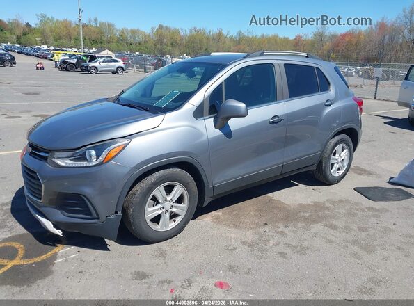 KL7CJLSB2KB896526 2019 CHEVROLET TRAX Silver 