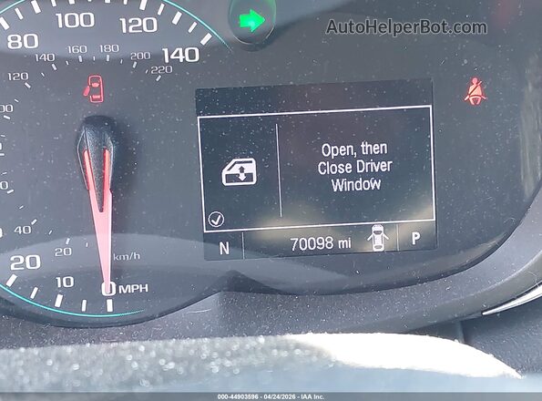 KL7CJLSB2KB896526 2019 CHEVROLET TRAX Silver 