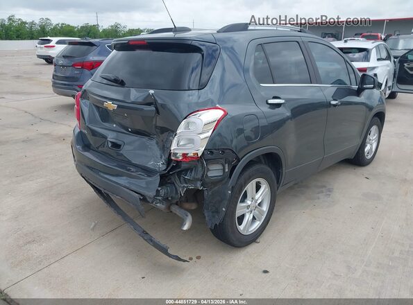 KL7CJLSB3JB723029 2018 CHEVROLET TRAX Gray Tył prawy
