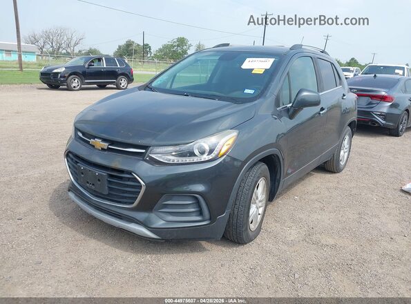 KL7CJLSB4HB233872 2017 CHEVROLET TRAX Gray Front left