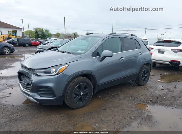 KL7CJLSB4KB907039 2019 CHEVROLET TRAX Gray Vista tres cuartos delantera izquierda