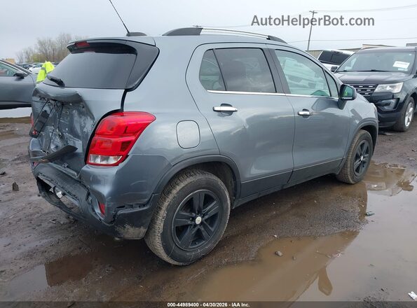 KL7CJLSB4KB907039 2019 CHEVROLET TRAX Gray Trasero derecho