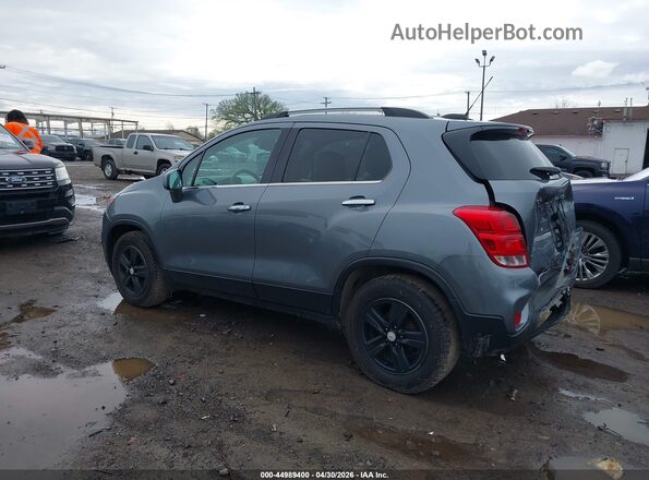 KL7CJLSB4KB907039 2019 CHEVROLET TRAX Gray Trasero izquierdo