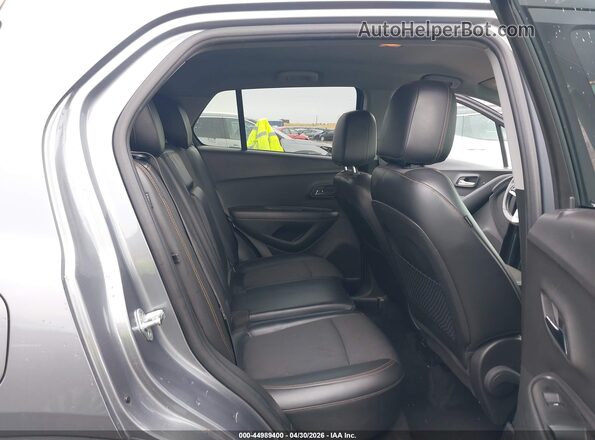 KL7CJLSB4KB907039 2019 CHEVROLET TRAX Gray Vista de la etiqueta del VIN