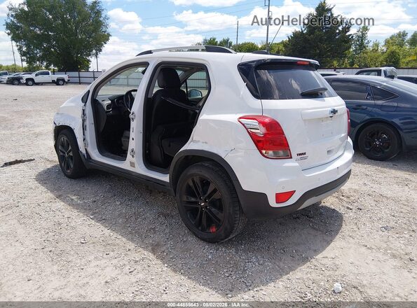 KL7CJLSB4LB323788 2020 CHEVROLET TRAX White Trasero izquierdo