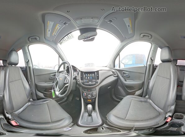 KL7CJLSB5KB750525 2019 CHEVROLET TRAX White სალონის 360-გრადუსიანი ხედი