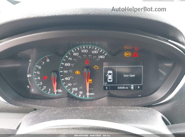 KL7CJLSB5MB334123 2021 CHEVROLET TRAX Silver Հետևի նստատեղերի տեսք