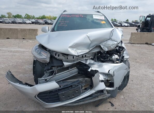KL7CJLSB5MB334123 2021 CHEVROLET TRAX Silver Սարքավորումների վահանակի տեսք