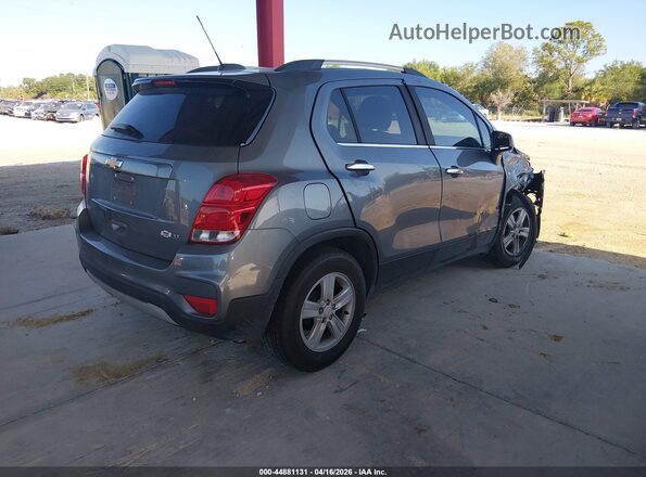 KL7CJLSB6KB847376 2019 CHEVROLET TRAX Gray Tył prawy
