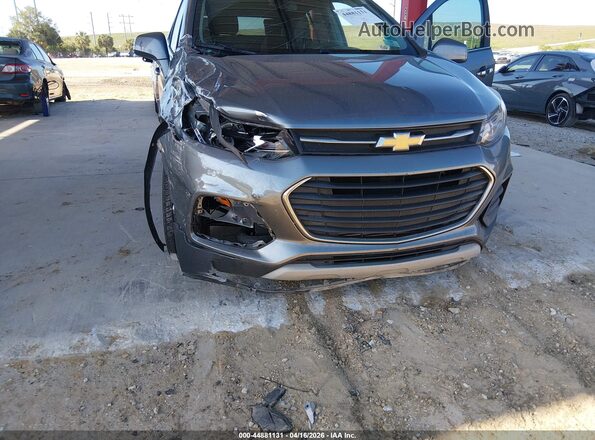 KL7CJLSB6KB847376 2019 CHEVROLET TRAX Gray Widok z przodu