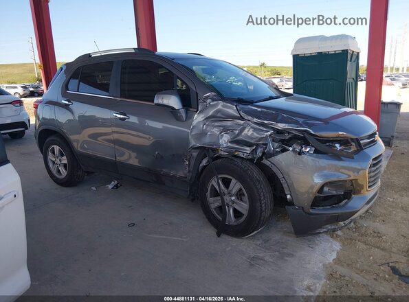 KL7CJLSB6KB847376 2019 CHEVROLET TRAX Gray Widok wnętrza z tyłu