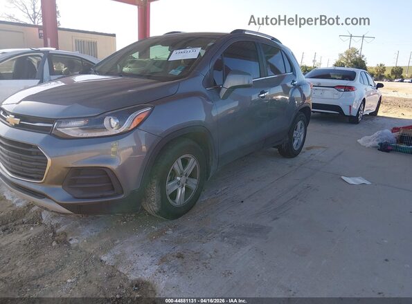 KL7CJLSB6KB847376 2019 CHEVROLET TRAX Gray Przód lewy
