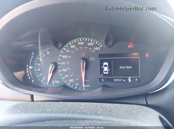 KL7CJLSBXLB014343 2020 CHEVROLET TRAX Black Вид задніх сидінь