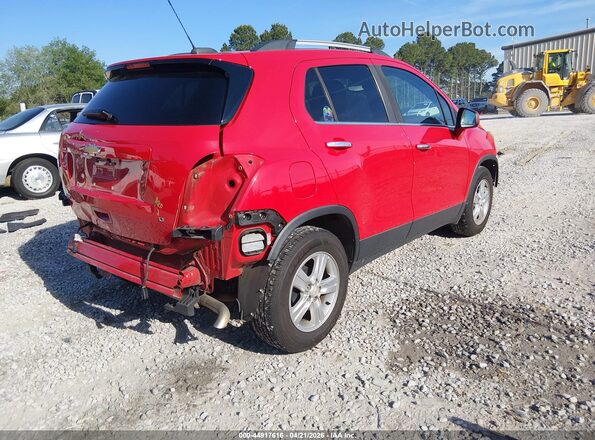 KL7CJLSBXLB341440 2020 CHEVROLET TRAX Red უკანა მარჯვენა