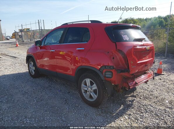 KL7CJLSBXLB341440 2020 CHEVROLET TRAX Red უკანა მარცხენა
