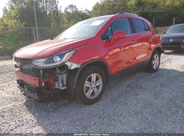 KL7CJLSBXLB341440 2020 CHEVROLET TRAX Red წინა მარცხენა ხედი სამი მეოთხედიდან