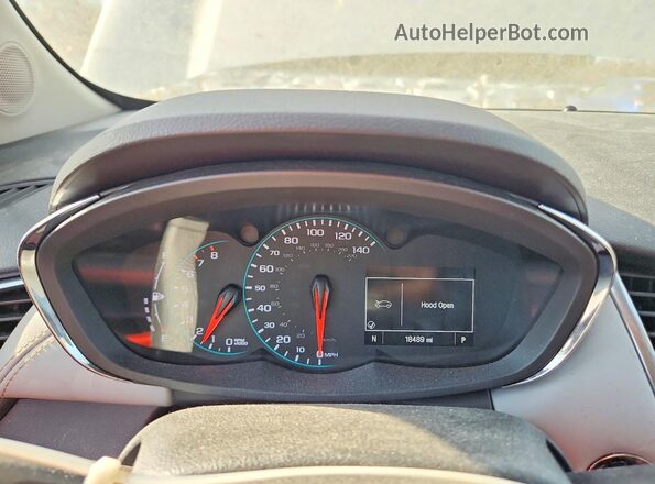 KL7CJMSB8LB339451 2020 CHEVROLET TRAX White Vista del cuadro de instrumentos