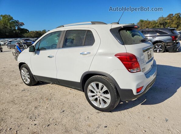 KL7CJMSB8LB339451 2020 CHEVROLET TRAX White Trasero izquierdo