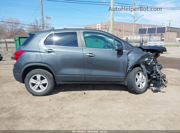 KL7CJPSB2JB647679 2018 CHEVROLET TRAX Gray Instrument cluster view