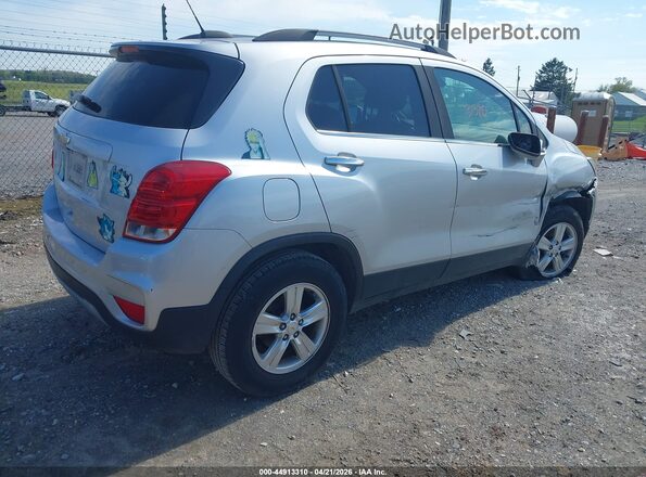 KL7CJPSB3KB756928 2019 CHEVROLET TRAX Серебряный 