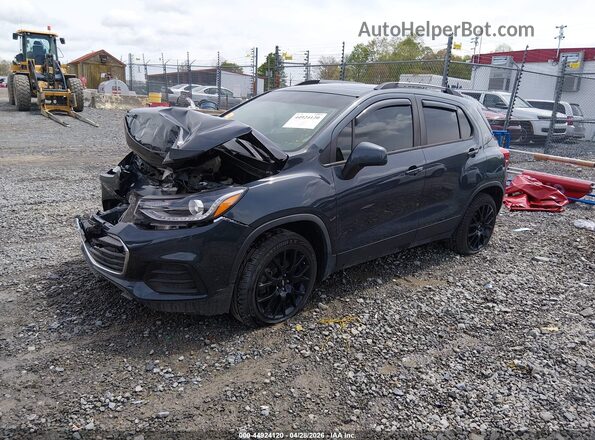 KL7CJPSB3MB339733 2021 CHEVROLET TRAX Серый Передняя левая четверть