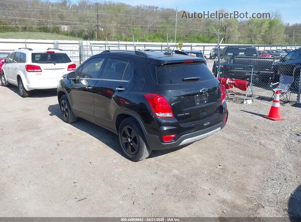 KL7CJPSB7KB827595 2019 CHEVROLET TRAX Черный Задняя левая четверть