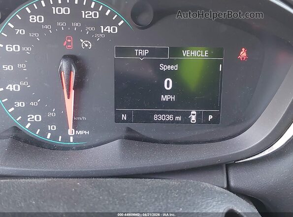 KL7CJPSB7KB827595 2019 CHEVROLET TRAX Черный 