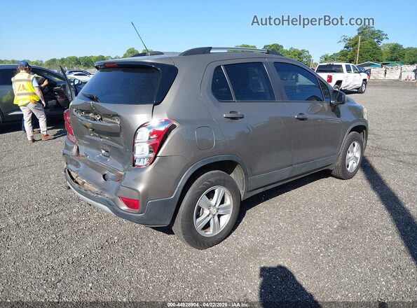 KL7CJPSB8MB354860 2021 CHEVROLET TRAX Brown Trasero derecho