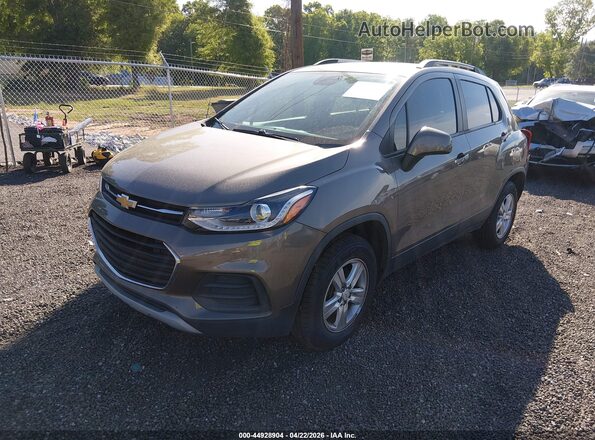 KL7CJPSB8MB354860 2021 CHEVROLET TRAX Brown Vista tres cuartos delantera izquierda