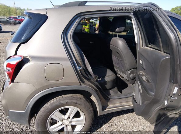 KL7CJPSB8MB354860 2021 CHEVROLET TRAX Brown Vista de la etiqueta del VIN