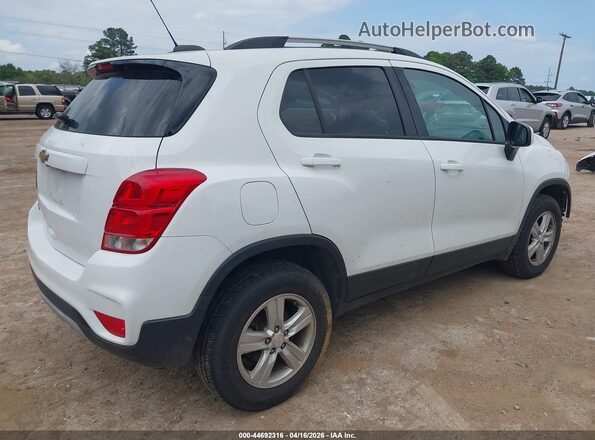 KL7CJPSM0NB514295 2022 CHEVROLET TRAX White Tył prawy