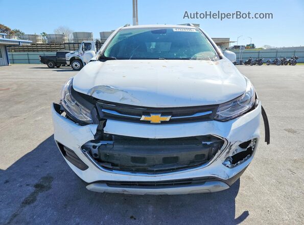 KL7CJPSM2NB543944 2022 CHEVROLET TRAX White Vista frontal