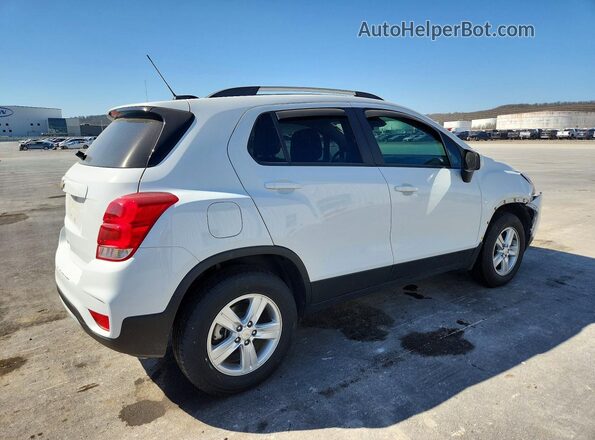 KL7CJPSM2NB543944 2022 CHEVROLET TRAX White Trasero derecho