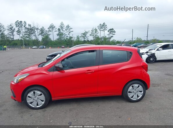 KL8CB6SA0HC744006 2017 CHEVROLET SPARK Red Widok wnętrza 360 stopni
