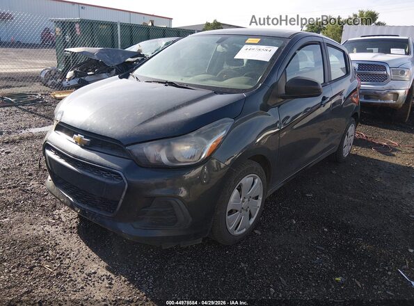 KL8CB6SA0JC441877 2018 CHEVROLET SPARK Black წინა მარცხენა ხედი სამი მეოთხედიდან