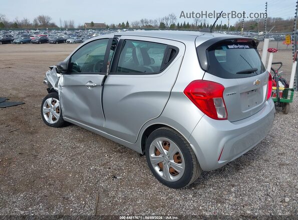 KL8CB6SA2KC742068 2019 CHEVROLET SPARK Silver Задня ліва чверть