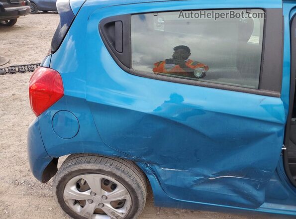 KL8CB6SA2LC429152 2020 CHEVROLET SPARK Blue Rear seats view