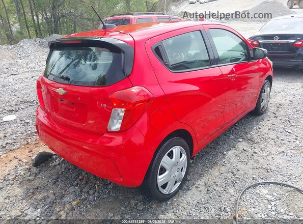KL8CB6SA5GC577382 2016 CHEVROLET SPARK Red Tył prawy