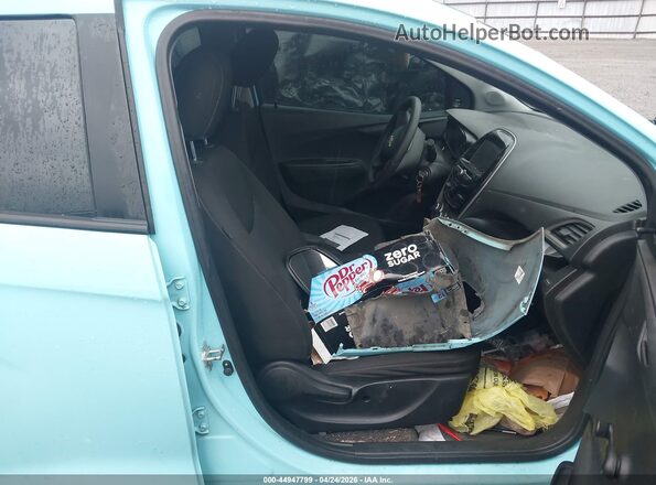 KL8CB6SA7MC738438 2021 CHEVROLET SPARK Light Blue წინა სალონის ხედი