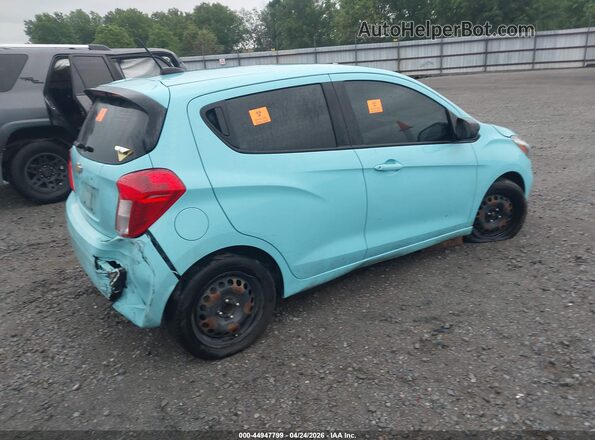 KL8CB6SA7MC738438 2021 CHEVROLET SPARK Light Blue უკანა მარჯვენა